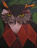 Owl painting